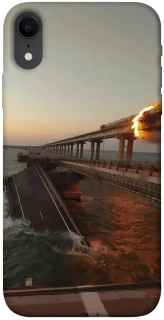 Чохол на Apple iPhone XR (6.1") Кримський міст втомився фото 1 з 1