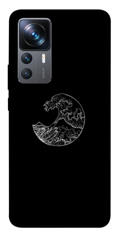 Чохол на Xiaomi 12T / 12T Pro Black tsunami фото 1 з 1