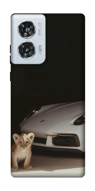 Чохол на Motorola Edge 50 Fusion Porsche white фото 1 з 1