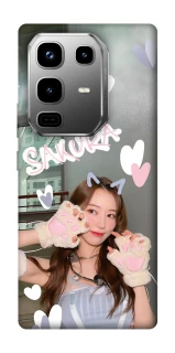 Чохол на Infinix Note 50 Pro Sakura - LE SSERAFIM фото 1 з 1