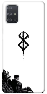 Чехол на Samsung Galaxy A71 berserk white фото 1 из 1
