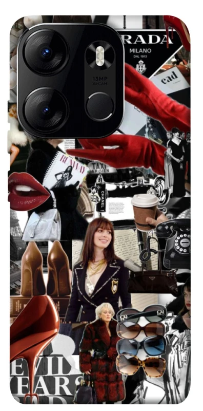 Чохол на Tecno Spark Go 2023 Fashion collage ver.13 фото 1 з 1