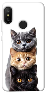 Чохол на Xiaomi Mi A2 Lite / Xiaomi Redmi 6 Pro Гарні котики фото 1 з 1