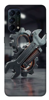 Чехол на Oppo Reno 5 4G Mechanic фото 1 из 1