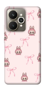 Чохол на Realme 15 Pink bows and Labubus фото 1 з 1