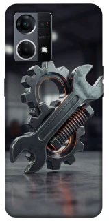 Чехол на Oppo Reno 7 4G Mechanic фото 1 из 1