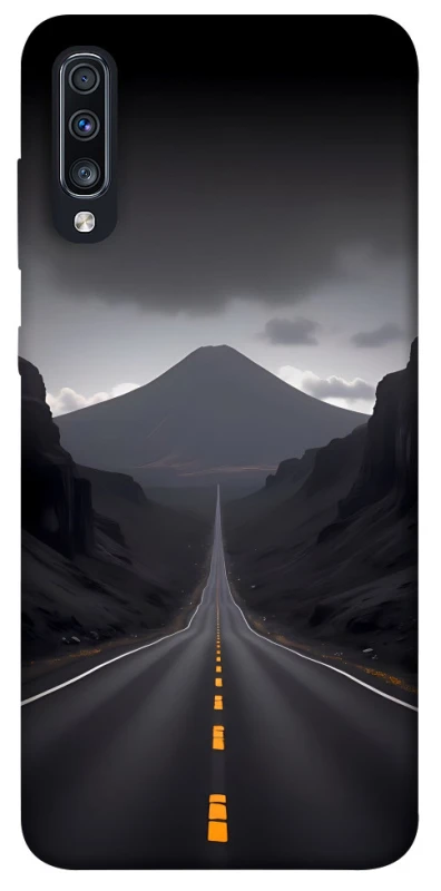 Чехол на Samsung Galaxy A70 (A705F) Black mountains фото 1 из 1