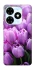 Чохол на TECNO Spark Go 2024 Фіолетові тюльпани фото 1 з 1