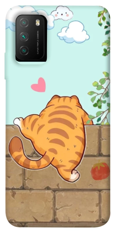 Чехол на Xiaomi Poco M3 Cat the meow фото 1 из 1
