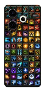 Чехол на TECNO Pova 6 Neo (LI6) Abilities menu ver.3 фото 1 из 1