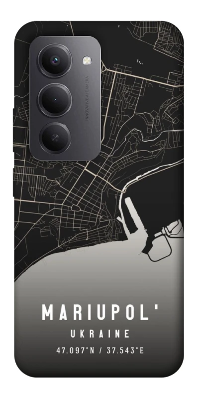 Чохол на Xiaomi Redmi 15 (Global) Mariupol map фото 1 з 1