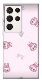 Чохол на Samsung Galaxy S23 Ultra Labubu Flower фото 1 з 1