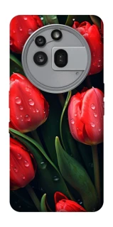 Чохол на Nothing Phone (3a) Pro Червоні тюльпани фото 1 Чохол на Nothing Phone (3a) Pro Червоні тюльпани фото 1 з 1