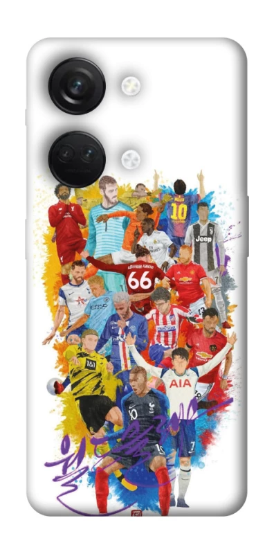 Чохол на OnePlus Nord 3 Football Abstract v2 фото 1 з 1