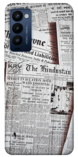 Чехол на TECNO Camon 18 Газеты фото 1 из 1