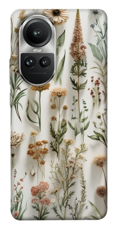 Чохол на Oppo Reno 10 Floral design ver.2 фото 1 з 1