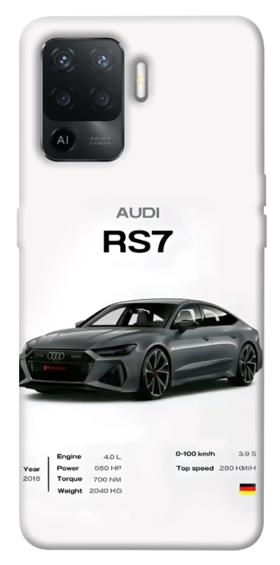 Чохол на Oppo Reno 5 Lite Audi RS7 фото 1 з 1