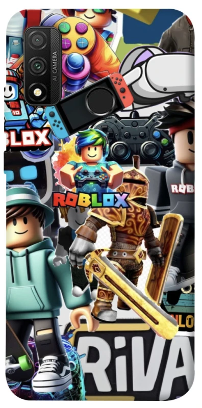 Чохол на Huawei P Smart (2020) Roblox collage ver.1 фото 1 з 1