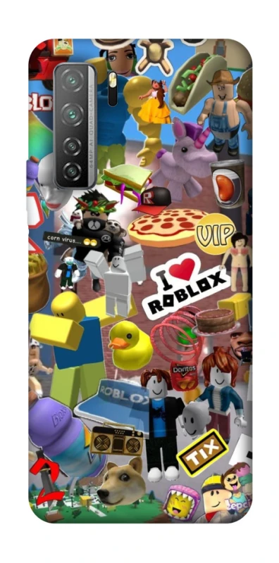 Чохол на Huawei Nova 7 SE Roblox collage ver.5 фото 1 з 1