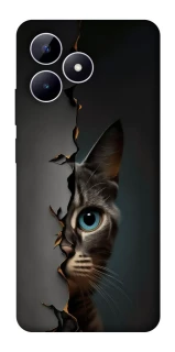 Чохол на Realme Note 50 5G Кіт-підглядач v2 фото 1 з 1