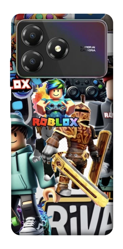 Чохол на ZTE Blade A36 Roblox collage ver.1 фото 1 з 1