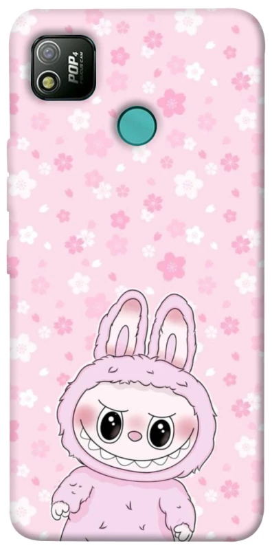 Чехол на TECNO POP 4 Pink Labubu фото 1 из 1