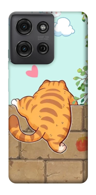 Чохол на Motorola Moto G75 Cat the meow фото 1 з 1