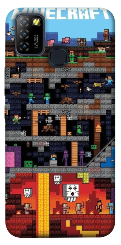 Чохол на Infinix Hot 10 Lite Minecraft фото 1 з 1