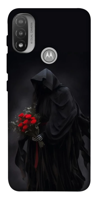 Чохол на Motorola Moto E20 Dark Skeleton фото 1 з 1