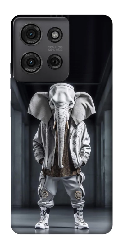 Чохол на Motorola Moto G75 Слон v2 фото 1 з 1