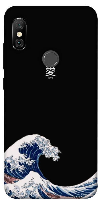 Чохол на Xiaomi Redmi Note 6 Pro Japa wave фото 1 з 1