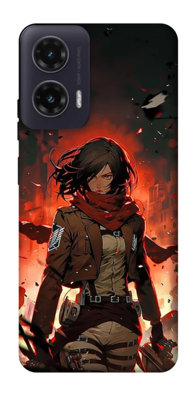 Чохол на Motorola Moto G35 Mikasa v2 фото 1 з 1