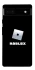 Чехол на Google Pixel 6a Roblox logo black фото 1 из 1