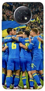 Чехол на Xiaomi Redmi Note 9 5G / Note 9T Сборная Украины v3 фото 1 из 1