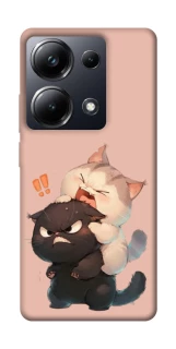 Чехол на Xiaomi Poco M6 Pro 4G Сat and cat фото 1 Чехол на Xiaomi Poco M6 Pro 4G Сat and cat фото 1 из 1
