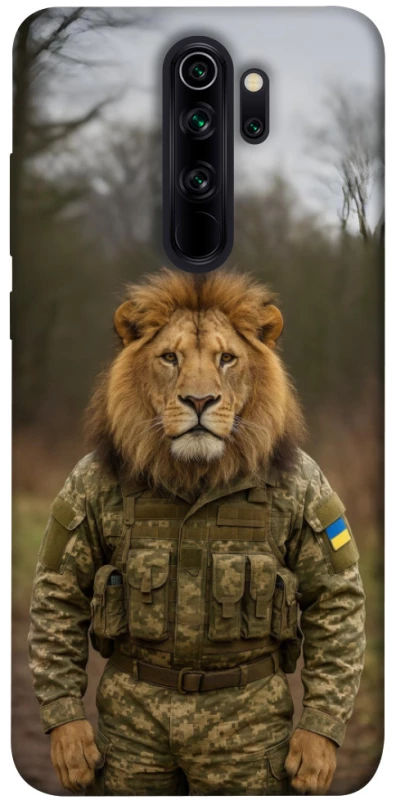 Чохол на Xiaomi Redmi Note 8 Pro Лев захисник фото 1 з 1