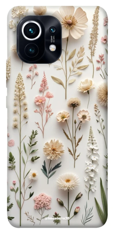 Чохол на Xiaomi Mi 11 Floral design ver.1 фото 1 з 1