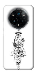 Чехол на Realme 14 Pro+ Tattoo ver.7 фото 1 из 1