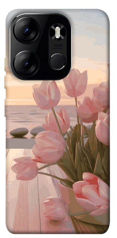 Чохол на Tecno Spark Go 2023 Morning Flowers zon фото 1 з 1
