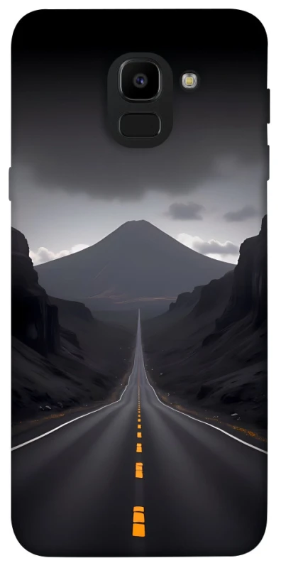 Чехол на Samsung J600F Galaxy J6 (2018) Black mountains фото 1 из 1