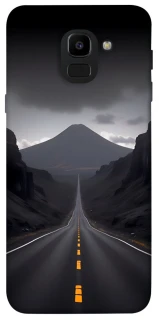 Чехол на Samsung J600F Galaxy J6 (2018) Black mountains фото 1 из 1