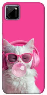 Чехол на Realme C11 Pink kitty фото 1 из 1
