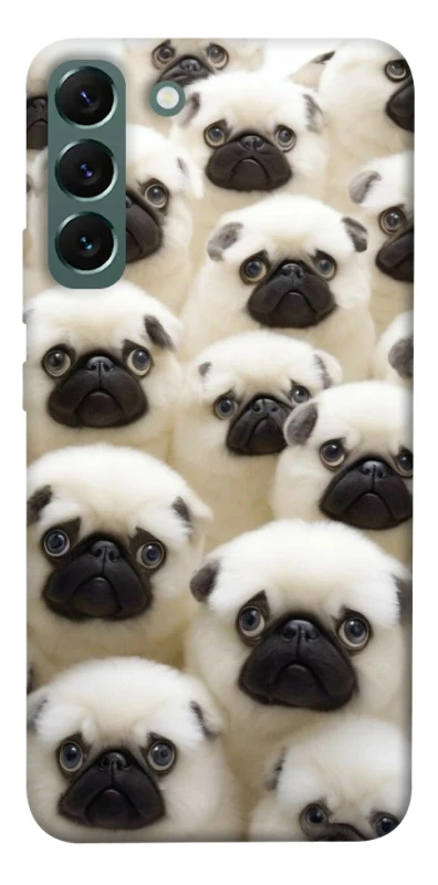 Чохол на Samsung Galaxy S22+ Doggy Pug Love фото 1 з 1