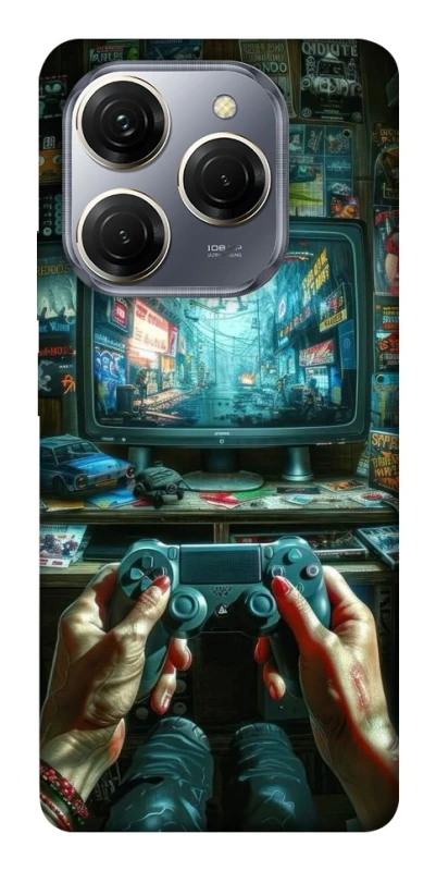 Чехол на TECNO Spark 20 Pro Retro style фото 1 из 1