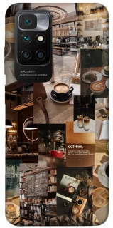 Чехол на Xiaomi Redmi 10 Coffee collage ver.2 фото 1 из 1
