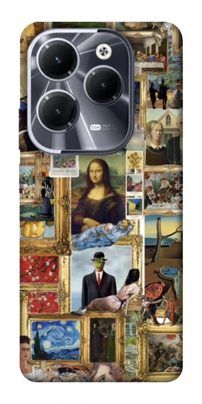 Чохол на Infinix Hot 40 Pro Art collage ver.9 фото 1 з 1