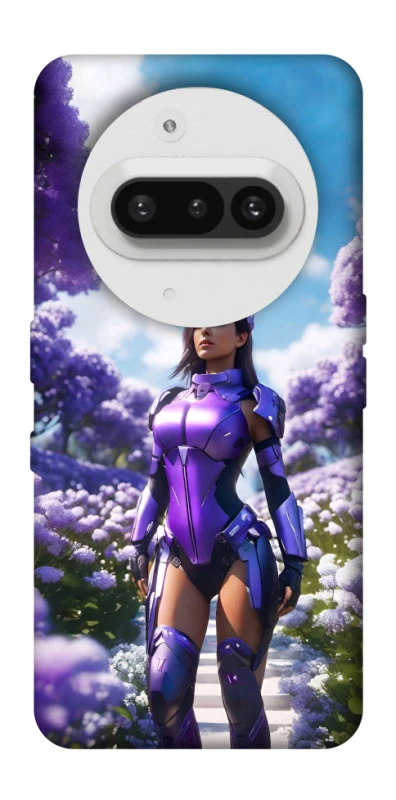 Чехол на Nothing Phone (3a) Cyber space girl ver.4 фото 1 из 1