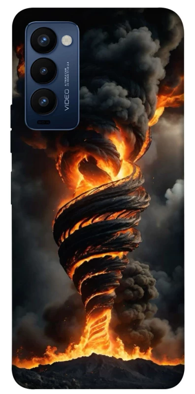 Чохол на TECNO Camon 18 Вогняний торнадо фото 1 з 1