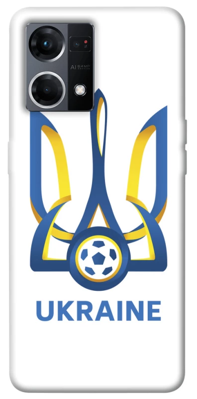 Чехол на Oppo Reno 7 4G Футбольный Герб v2 фото 1 из 1