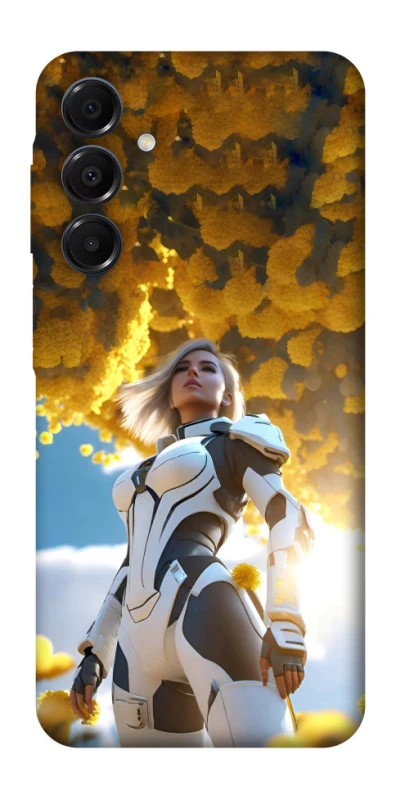 Чехол на Samsung Galaxy A16 4G/5G Cyber space girl ver.3 фото 1 из 1